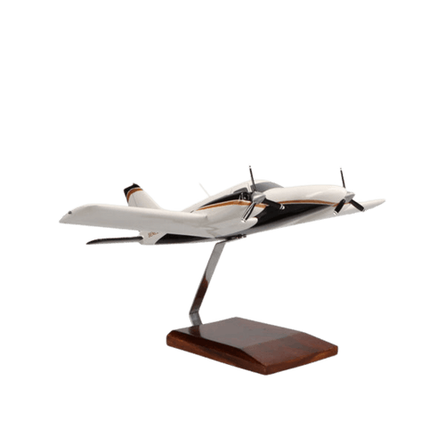 Piper Pa-34 Seneca Edición Limitada Modelo Grande de Caoba - Aero Tienda