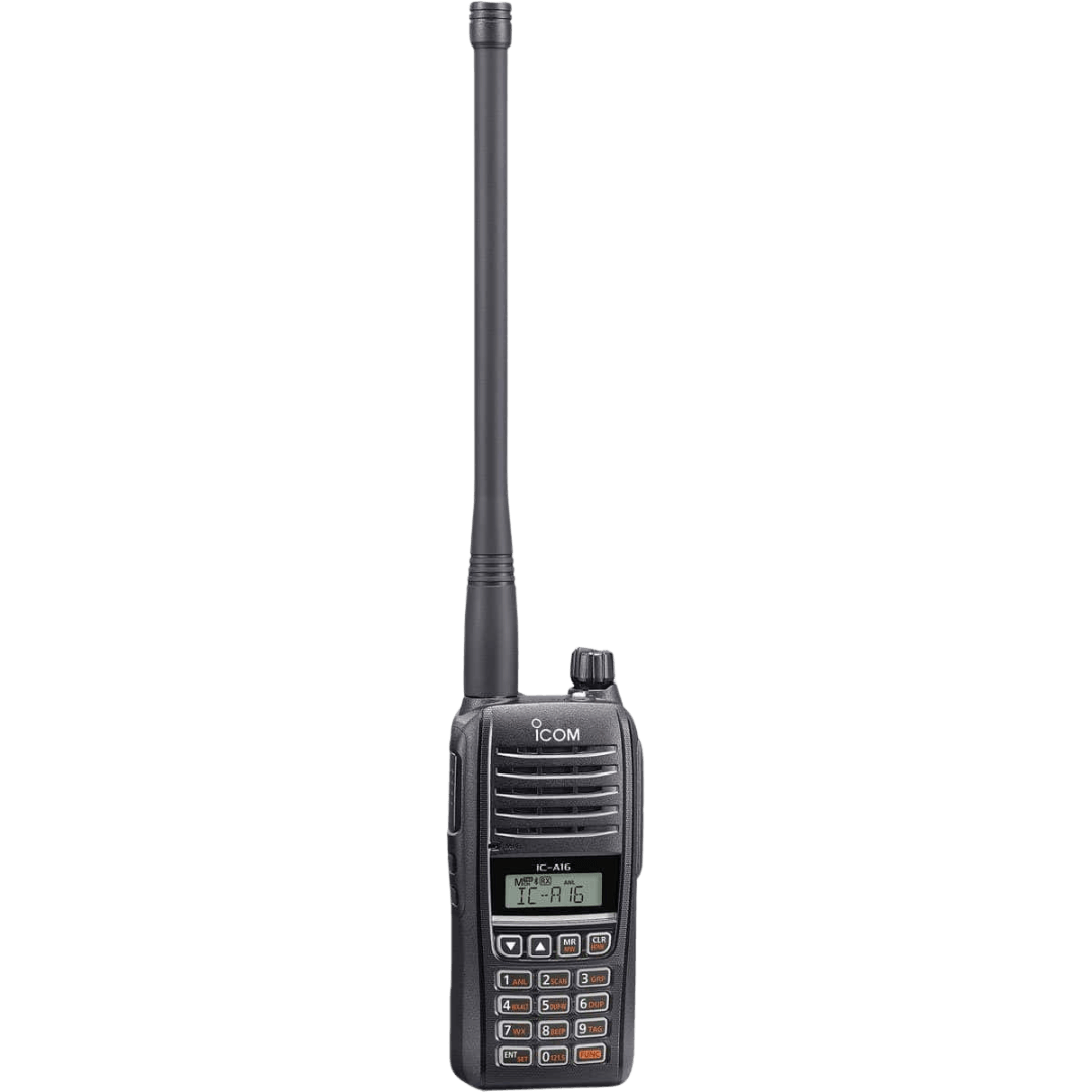 Transceptor Vhf Portátil Icom Ic-a16b (com) Con Bluetooth - Aero Tienda