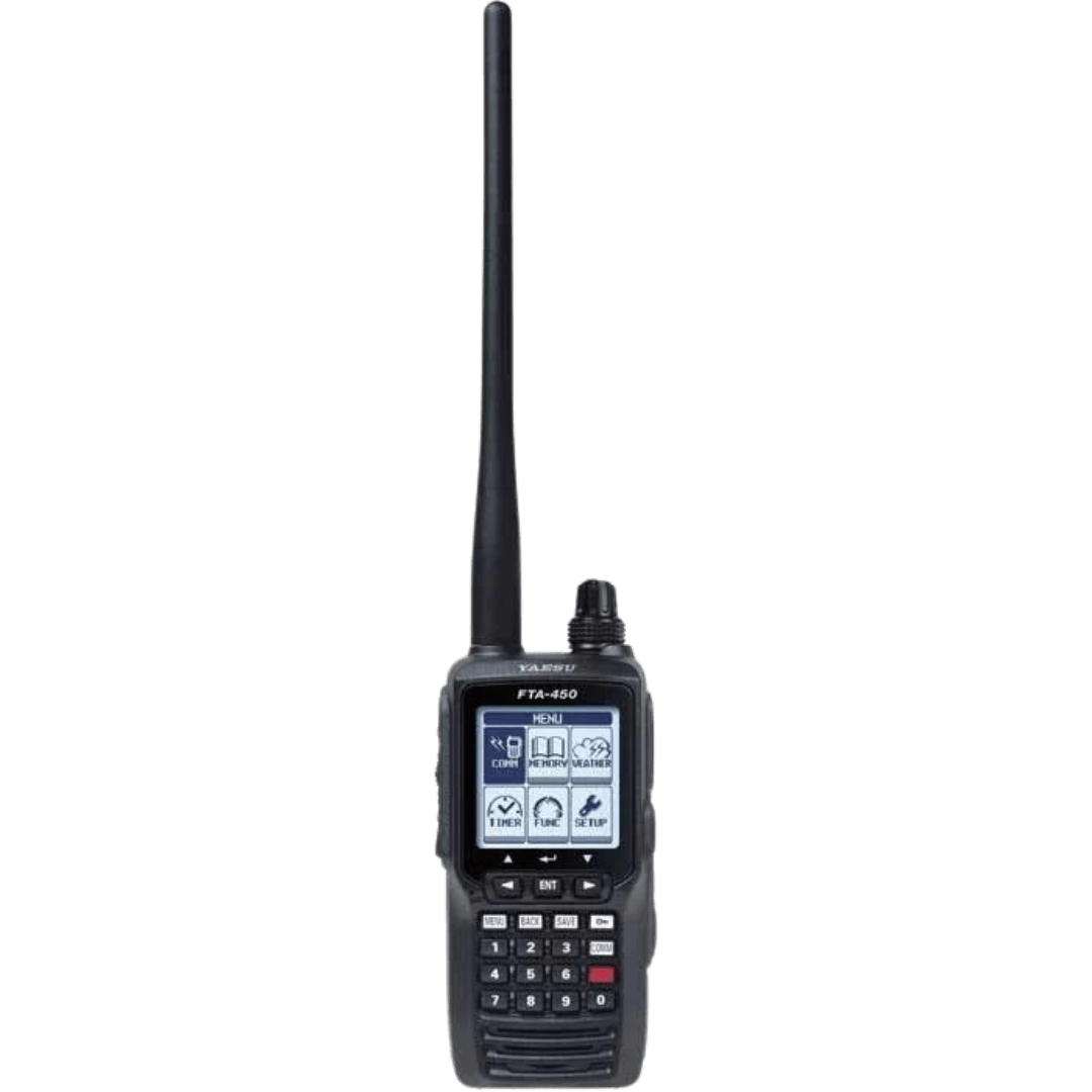 Transceptor Vhf Portátil de Iones de Litio Yaesu Fta-450l (sólo Comunicación) - Aero Tienda