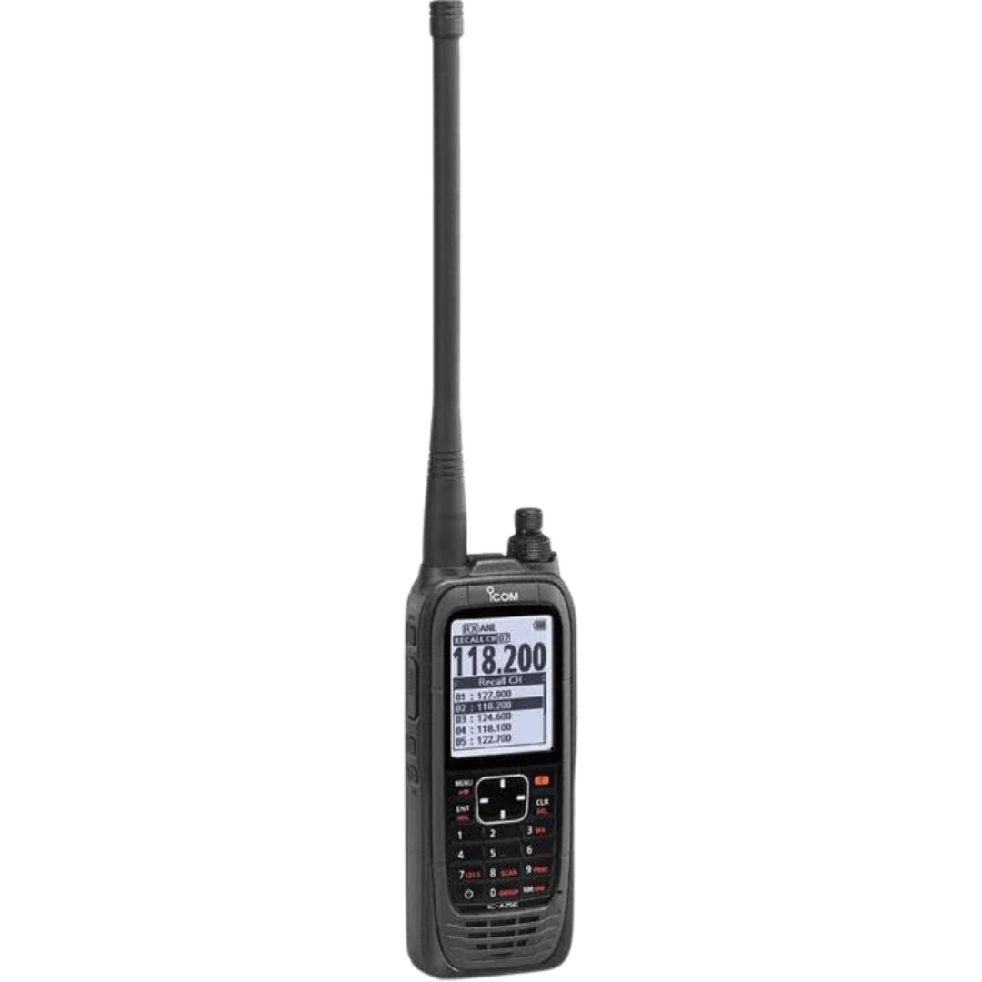Transceptor Vhf Portátil Icom Ic-a25c (solo Com) Vista 360 - Aero Tienda