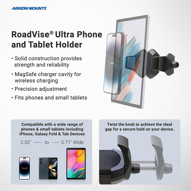 Soporte para teléfono Arkon SkyHold™ Yoke - vista 12 - Aero Tienda