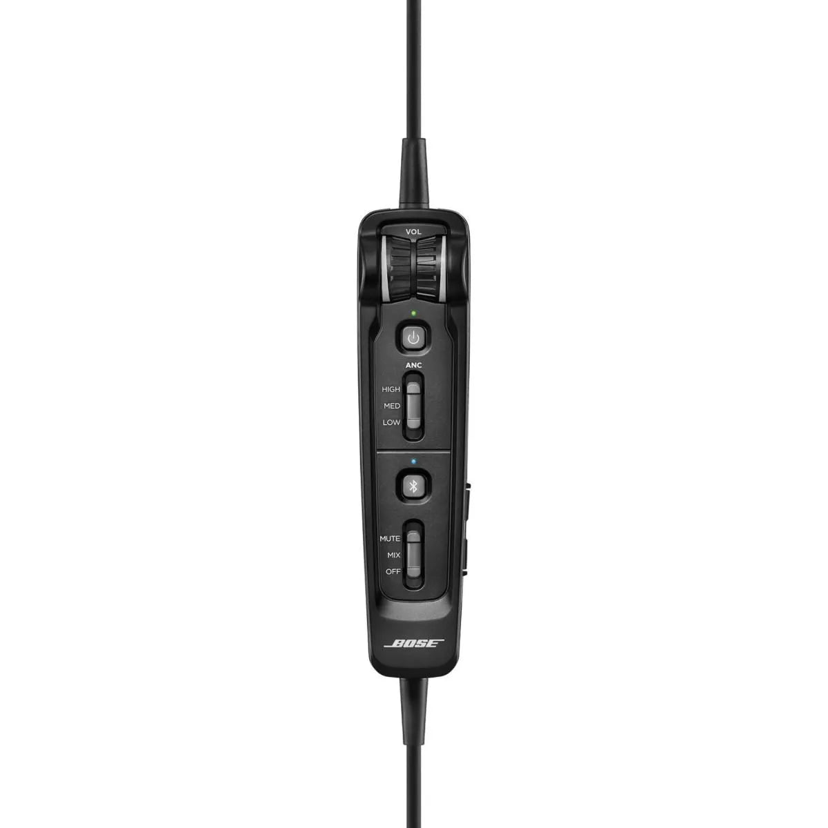 Cable para auriculares Bose A30 con Bluetooth - Cable recto con micrófono de 150 ohmios para USO MILITAR