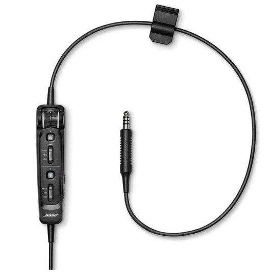 Cable para auriculares Bose A30 con Bluetooth - Cable recto con micrófono de 150 ohmios para USO MILITAR