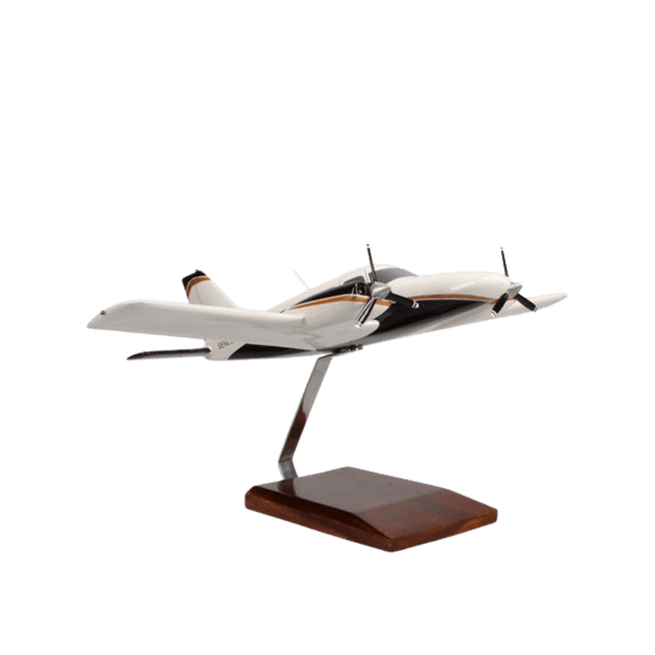 Piper Pa-34 Seneca Edición Limitada Modelo Grande de Caoba - Aero Tienda