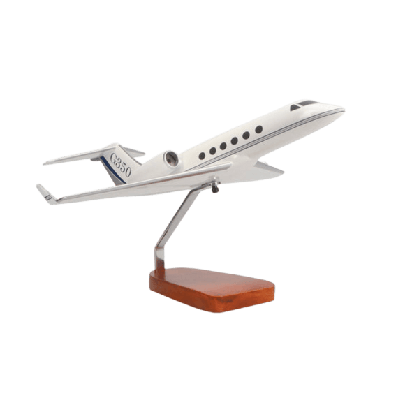 Modelo Grande de Caoba Gulfstream G350 de Edición Limitada - Aero Tienda