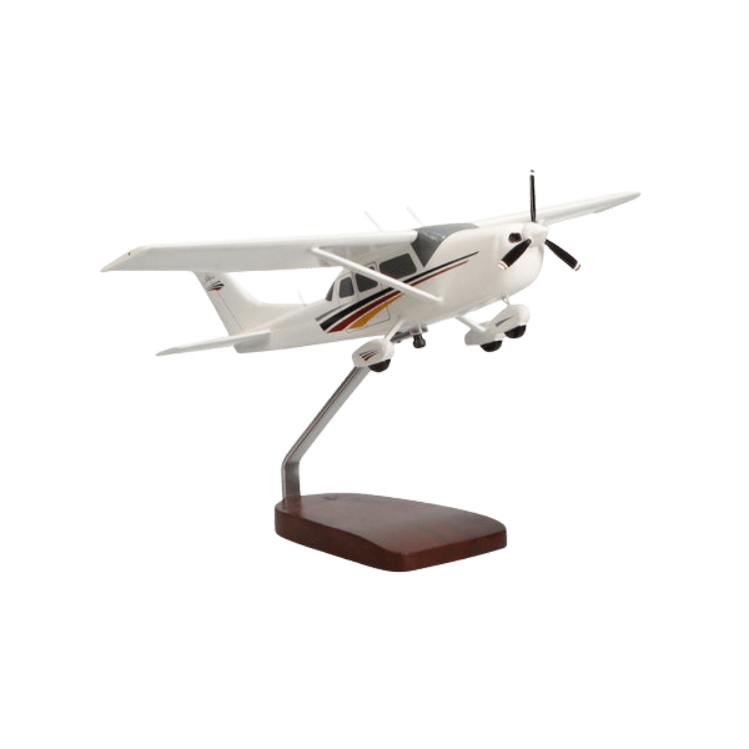 Cessna® 206 Stationair Edición Limitada Modelo Grande en Caoba - Aero Tienda