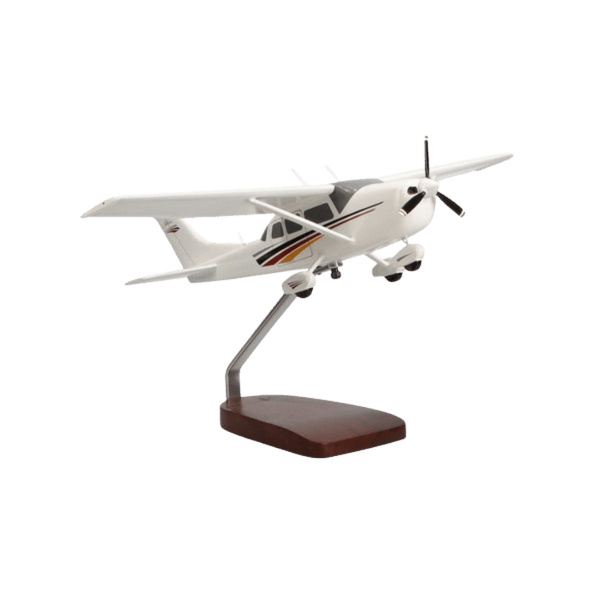 Cessna® 206 Stationair Edición Limitada Modelo Grande en Caoba - Aero Tienda