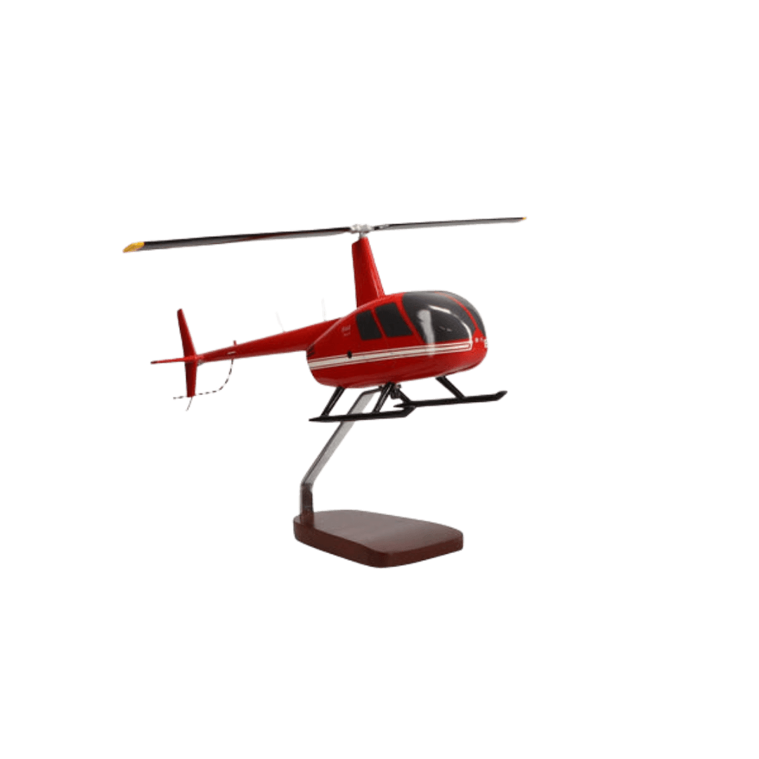Robinson R44 Edición Limitada Modelo Grande Caoba - Aero Tienda
