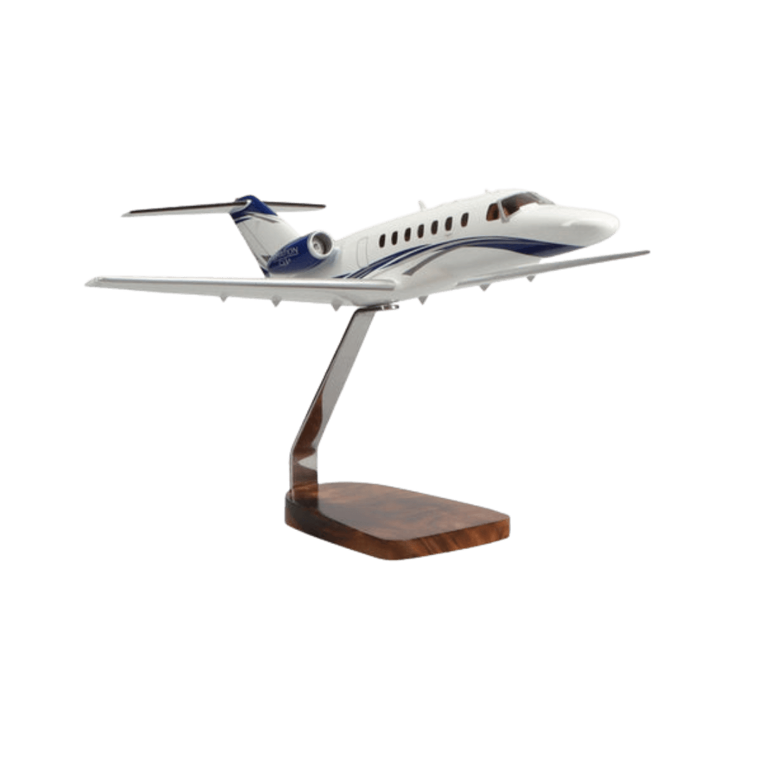 Cessna® Citation Cj3+ Modelo Grande de Caoba de Edición Limitada Con Dosel Transparente - Aero Tienda