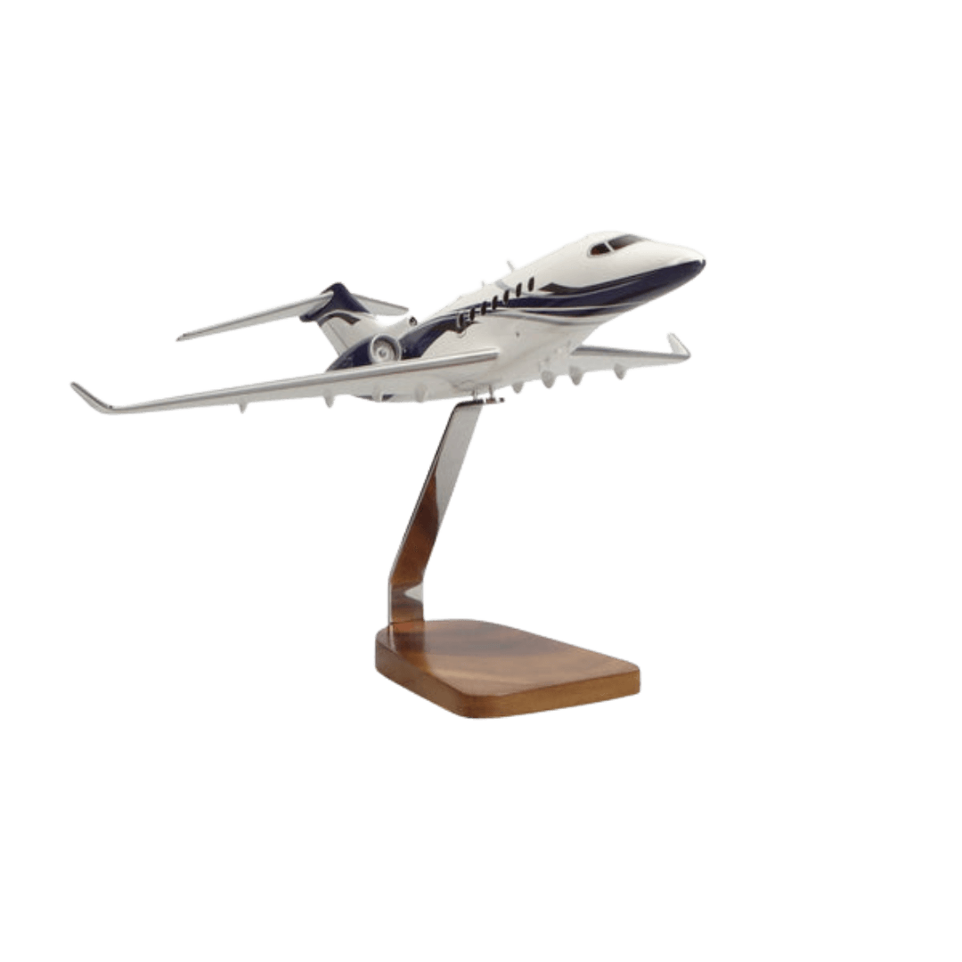Cessna® Citation Longitude Clear Canopy Edición Limitada Modelo Grande de Caoba - Aero Tienda