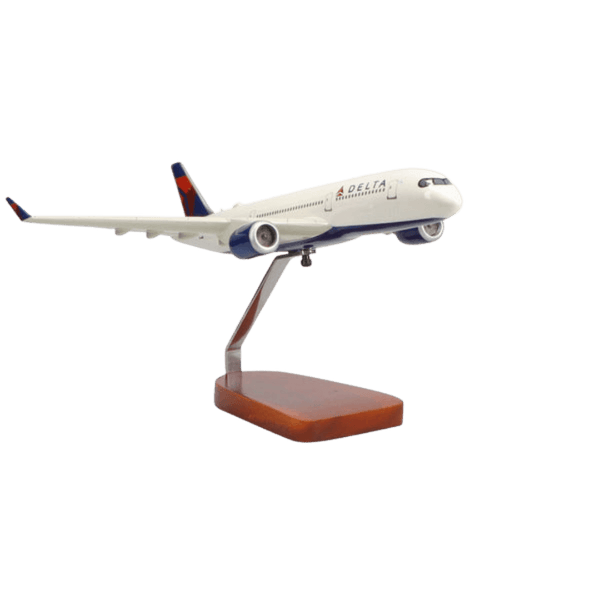 Airbus A350-900 Delta Air Lines, Modelo Grande en Caoba de Edición Limitada - Aero Tienda
