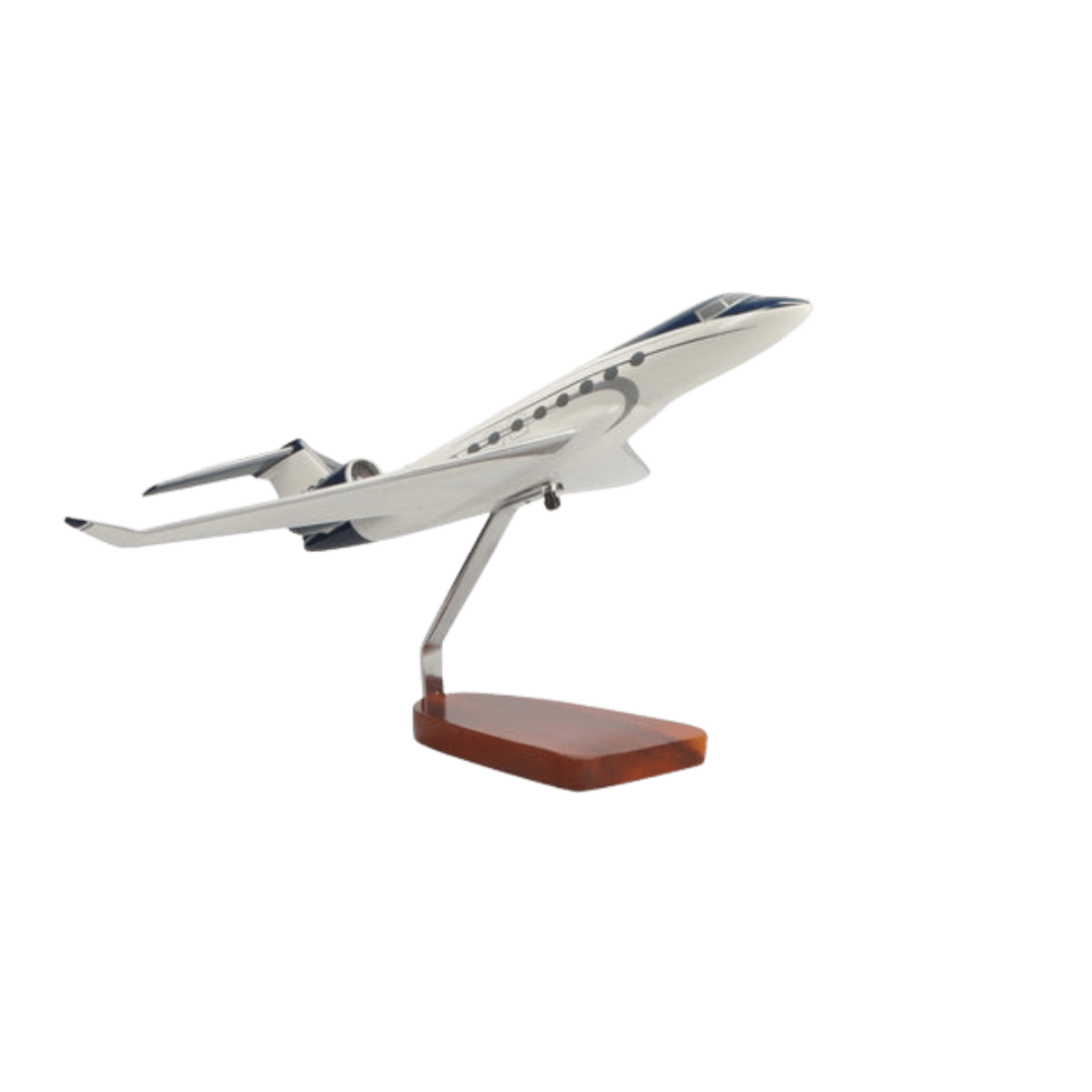 Modelo Grande de Caoba Gulfstream G700 de Edición Limitada - Aero Tienda