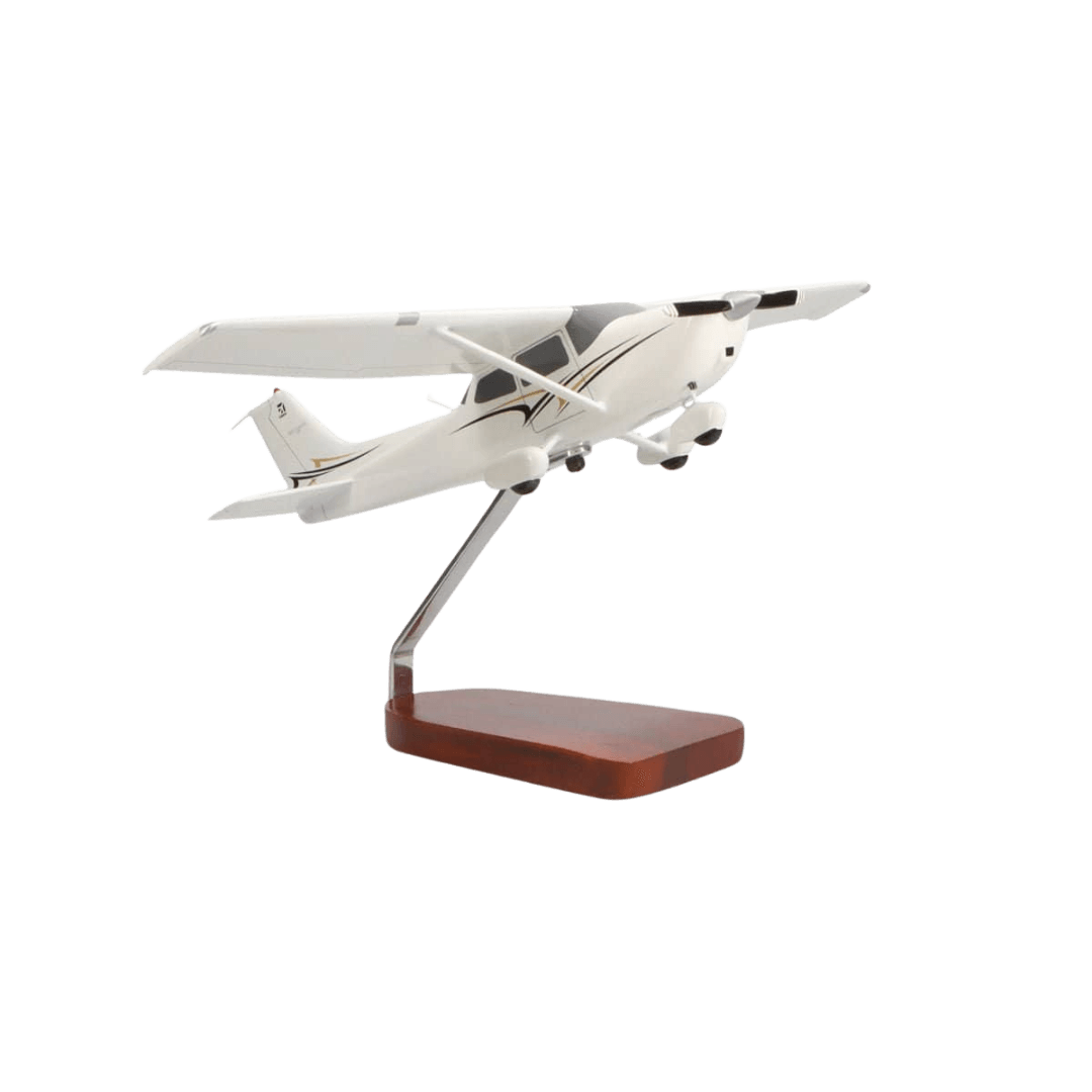 Cessna® 172 Skyhawk Sp Edición Limitada Modelo Grande en Caoba - Aero Tienda