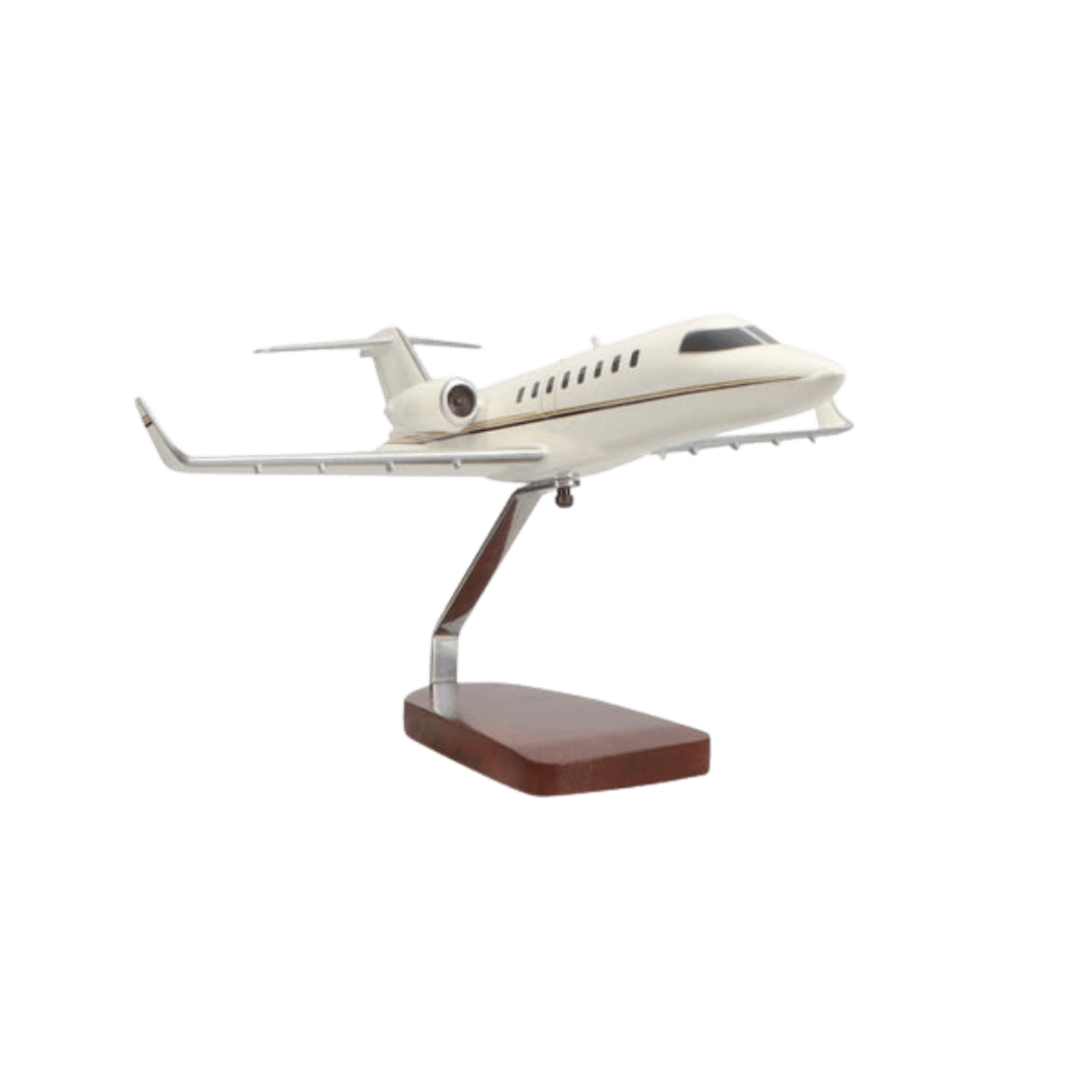 Learjet 45 (negro, Beige) Modelo Grande de Caoba de Edición Limitada - Aero Tienda