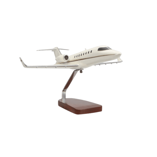 Learjet 45 (negro, Beige) Modelo Grande de Caoba de Edición Limitada - Aero Tienda