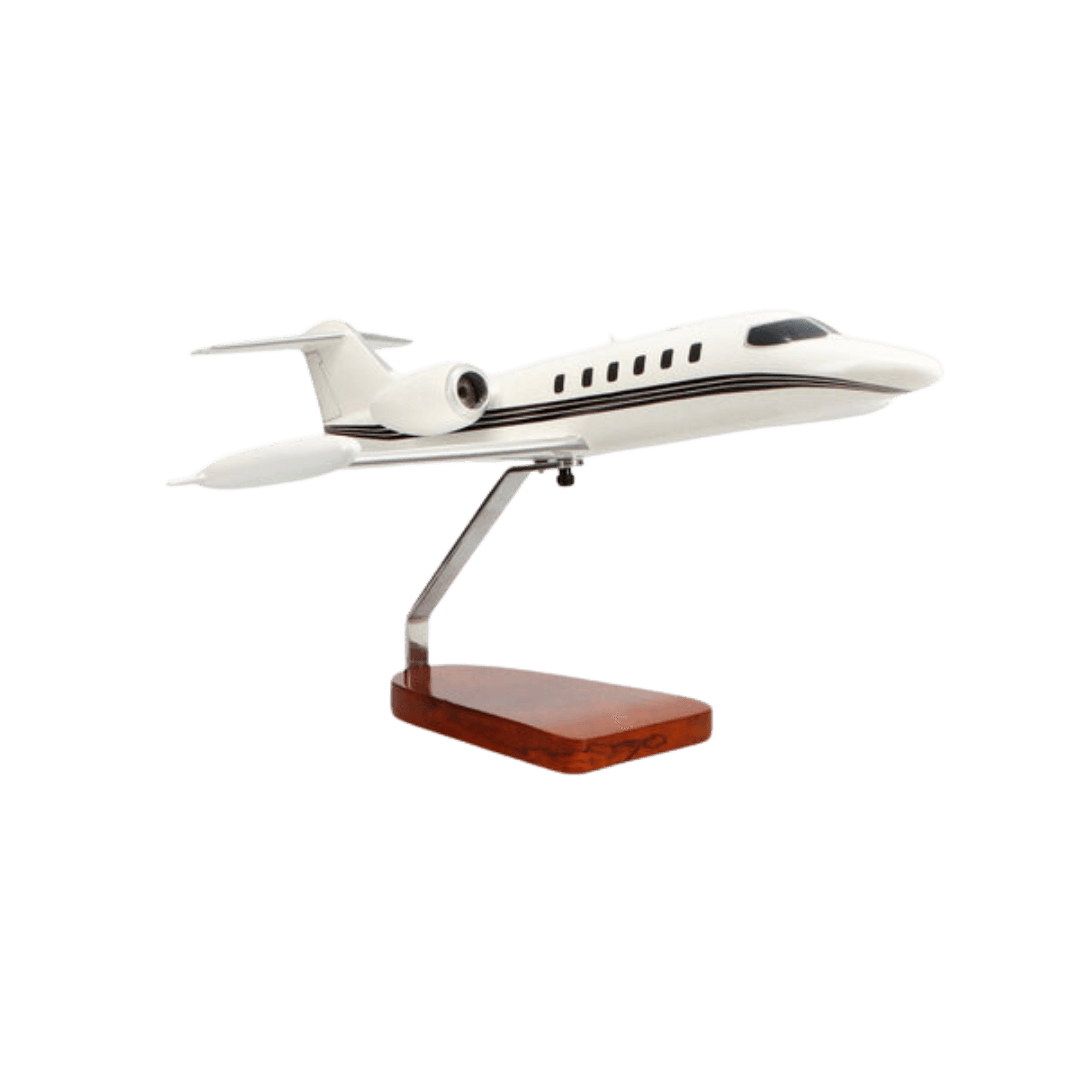 Modelo Grande de Caoba de Edición Limitada Learjet 35 - Aero Tienda