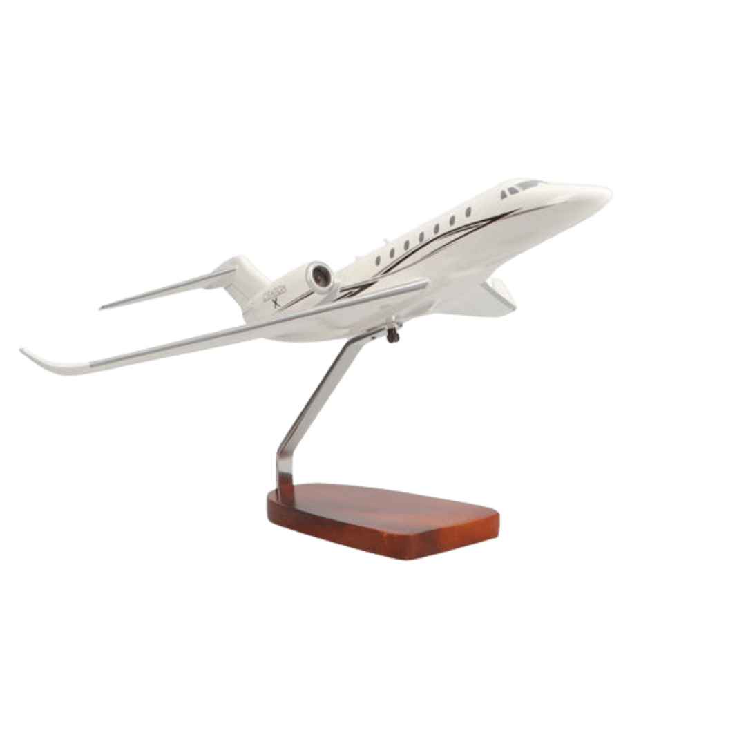 Cessna® Citation X Edición Limitada Modelo Grande en Caoba - Aero Tienda