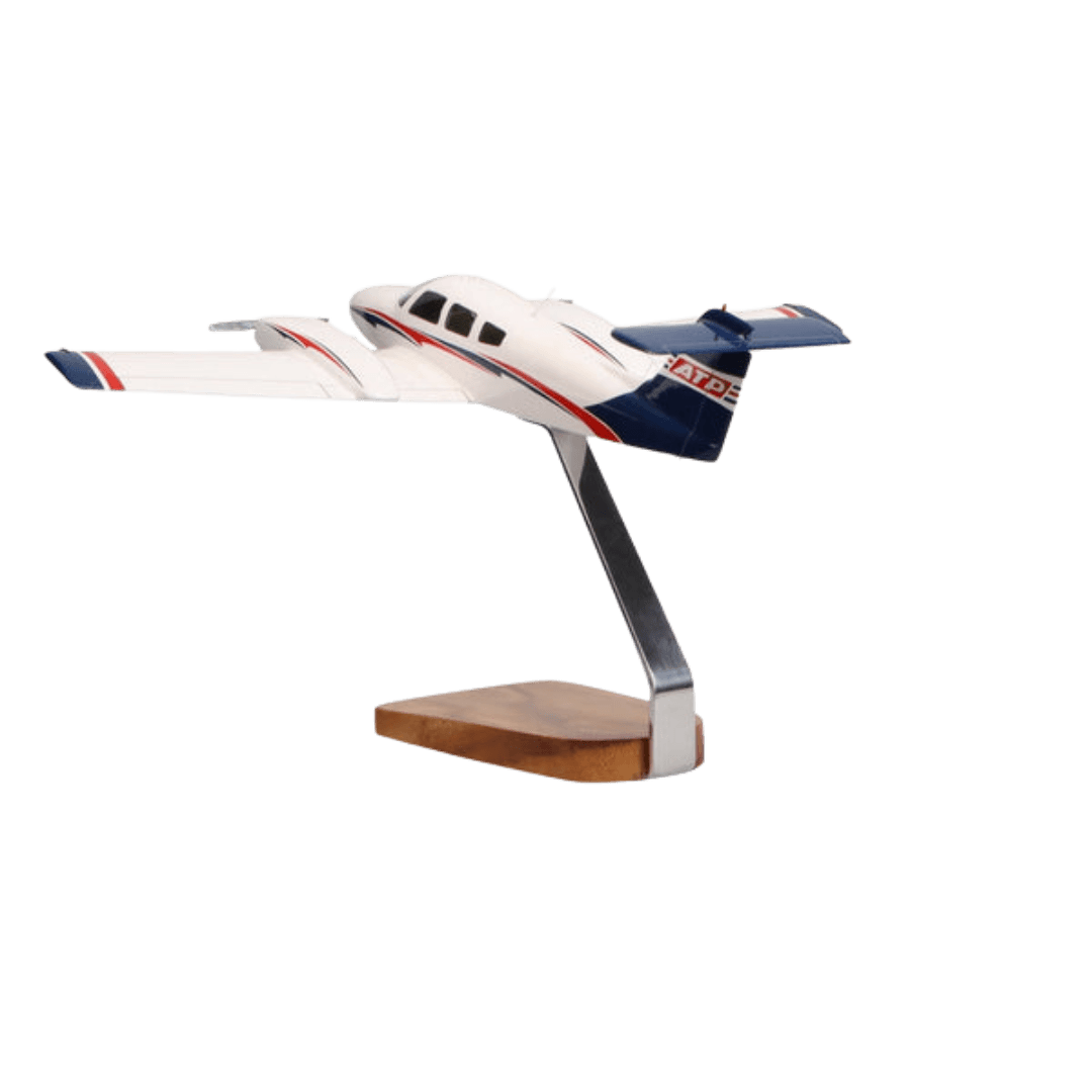 Atp Piper Seminole Clear Canopy Grande Modelo Caoba - Aero Tienda