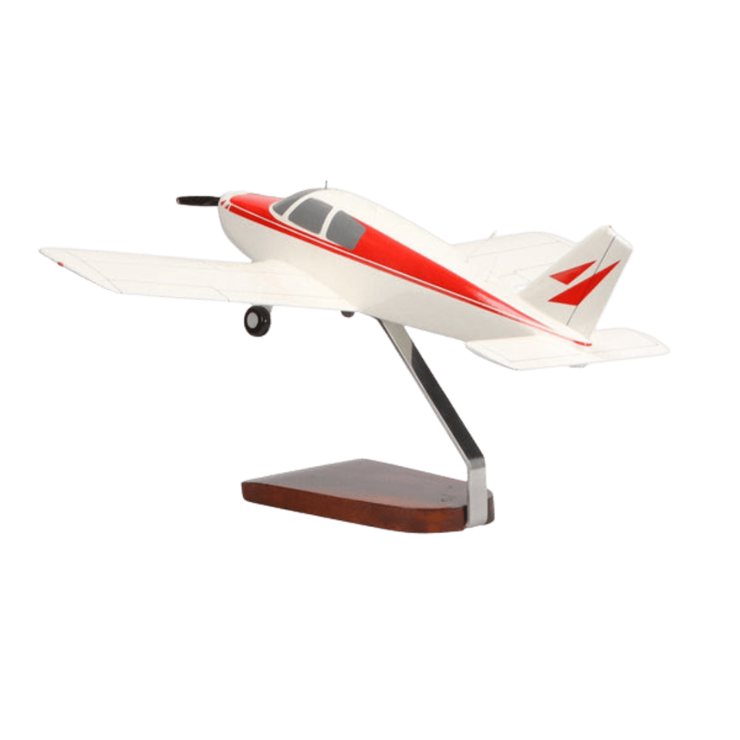 Piper Pa-28 Cherokee Edición Limitada Modelo Grande de Caoba - Aero Tienda