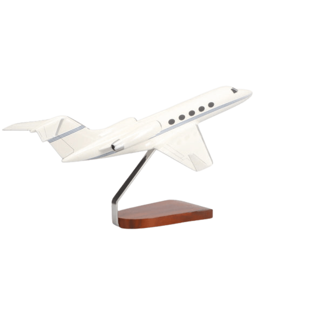 Gulfstream Iii Edición Limitada Modelo Grande en Caoba - Aero Tienda