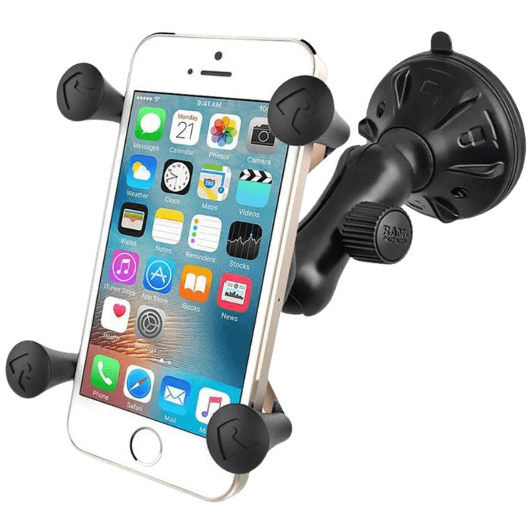 Soporte Para Teléfono Ram X-grip Con Base de Succión de Perfil Bajo Ram Twist-lock™ - Aero Tienda