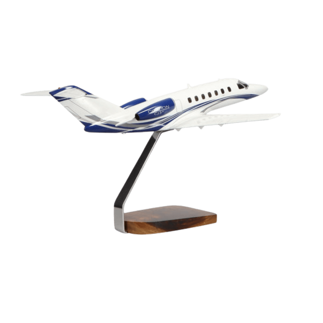 Cessna® Citation Cj3+ Modelo Grande de Caoba de Edición Limitada Con Dosel Transparente - Aero Tienda