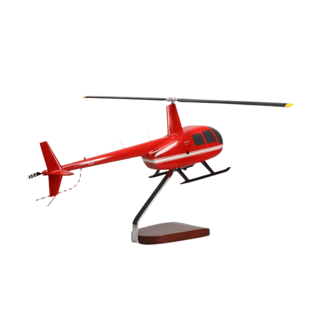 Robinson R44 Edición Limitada Modelo Grande Caoba - Aero Tienda