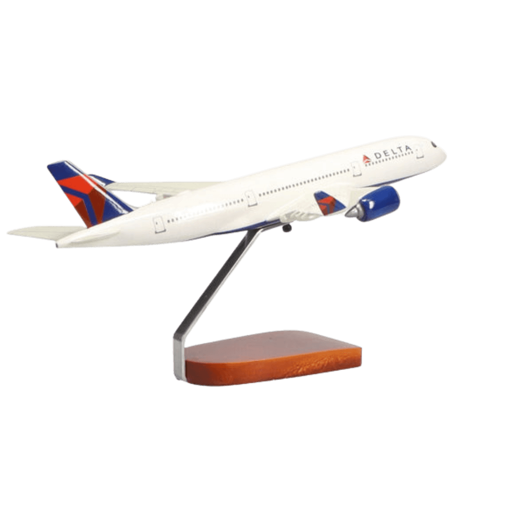 Airbus A350-900 Delta Air Lines, Modelo Grande en Caoba de Edición Limitada - Aero Tienda