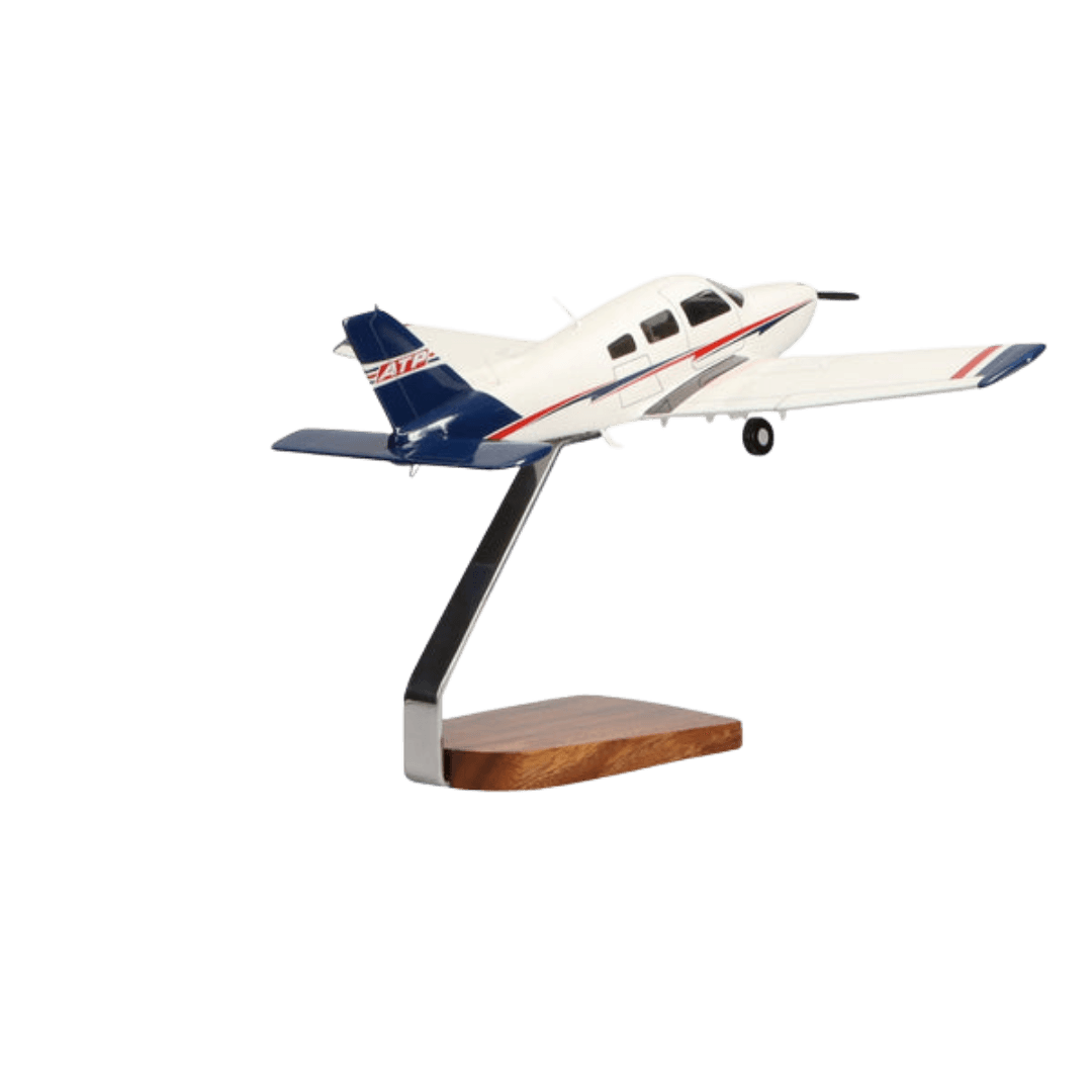 Modelo Atp Piper Archer Tx Clear Canopy Grande Caoba - Aero Tienda