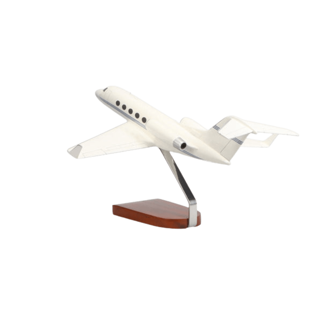 Gulfstream Iii Edición Limitada Modelo Grande en Caoba - Aero Tienda