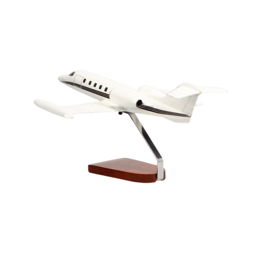 Modelo Grande de Caoba de Edición Limitada Learjet 35 - Aero Tienda
