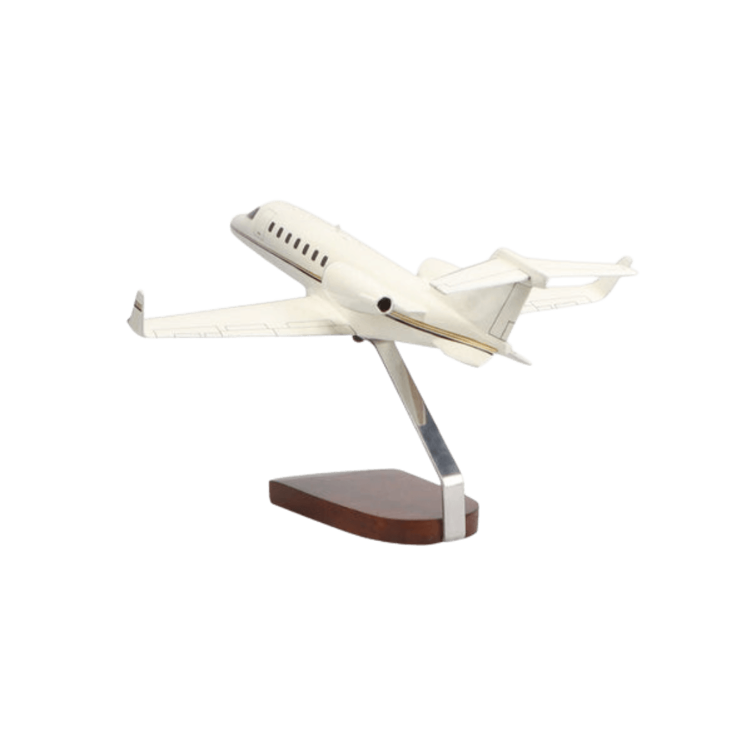 Learjet 45 (negro, Beige) Modelo Grande de Caoba de Edición Limitada - Aero Tienda