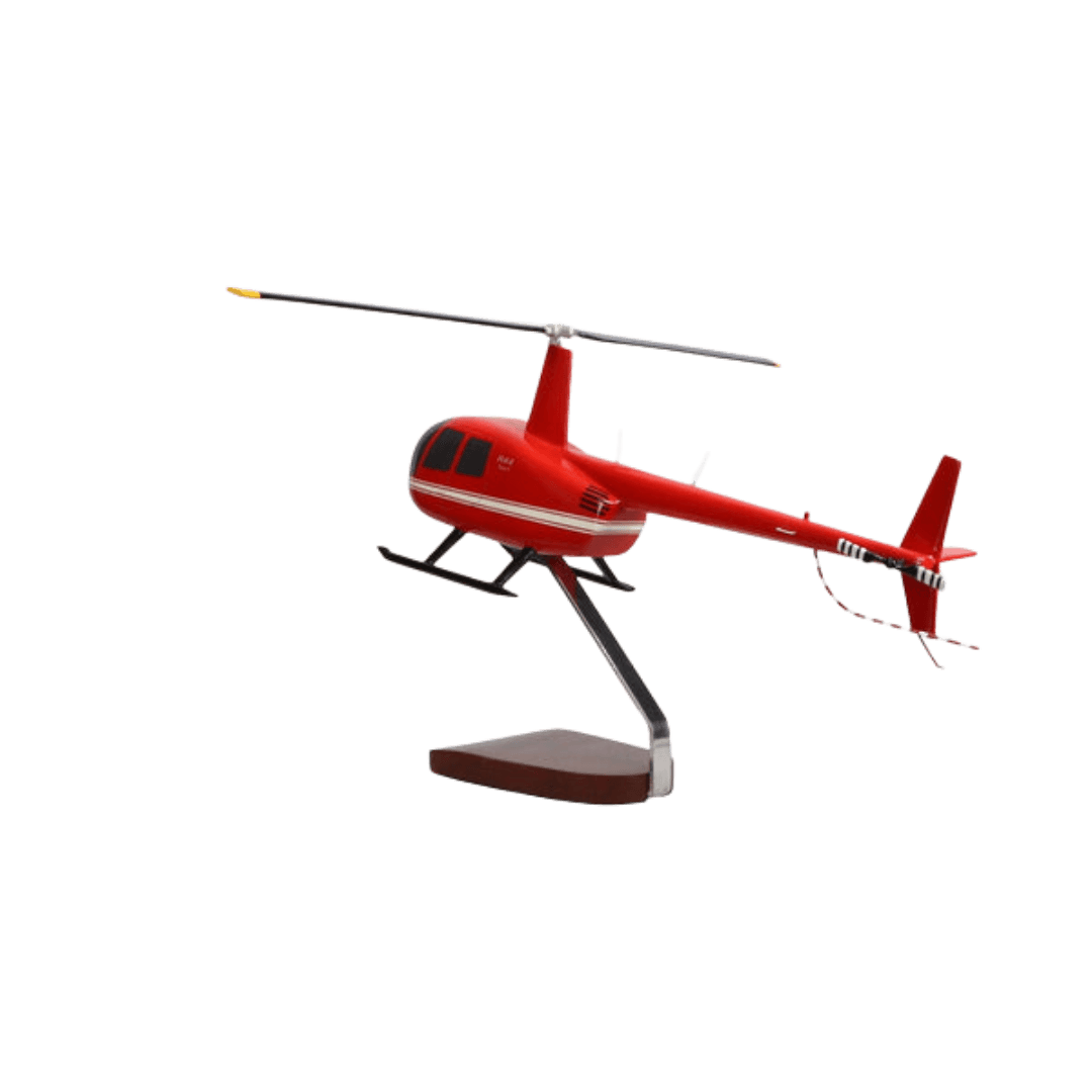 Robinson R44 Edición Limitada Modelo Grande Caoba - Aero Tienda