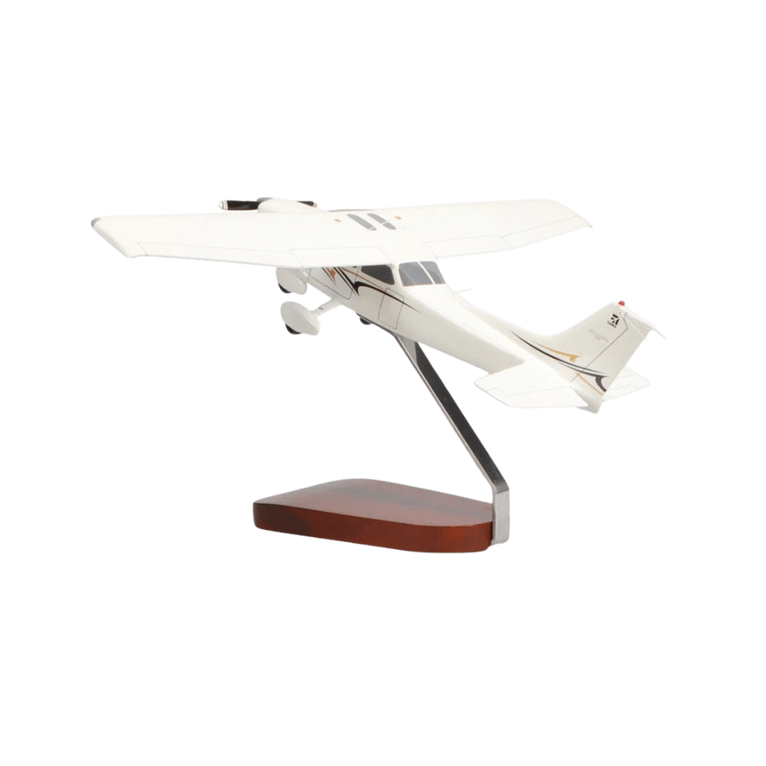 Cessna® 172 Skyhawk Sp Edición Limitada Modelo Grande en Caoba - Aero Tienda