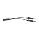 Cable adaptador de auriculares para helicóptero a enchufe GA