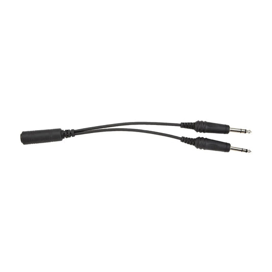 Cable adaptador de auriculares para helicóptero a enchufe GA - Aero Tienda