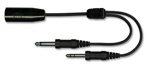 Adaptador de helicóptero Sigtronics a doble GA