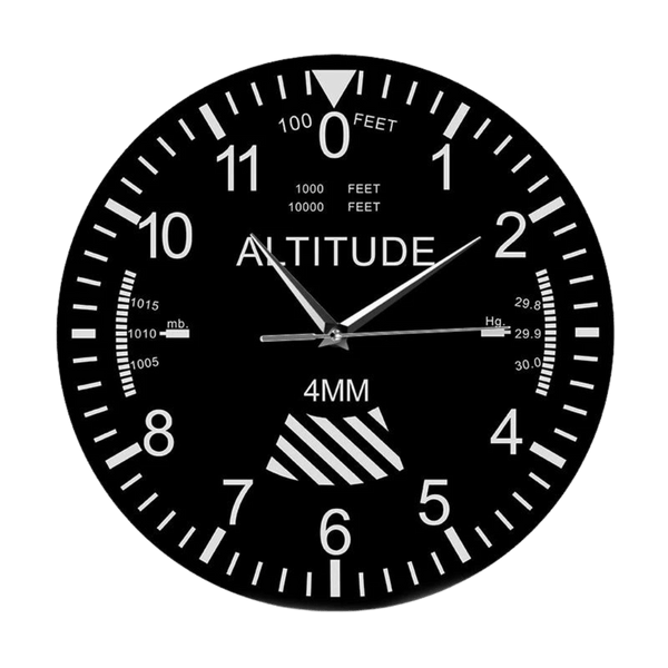 Altimetro Reloj de Pared - Aero Tienda