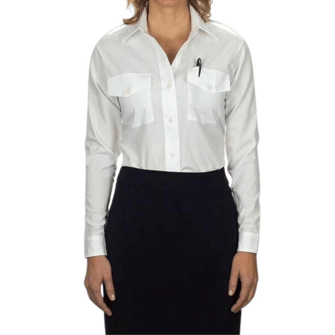 Camisa Piloto Aviador Manga Larga - Mujer - Aero Tienda