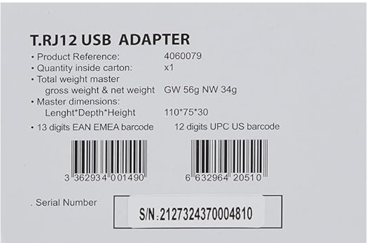 Adaptador Thrustmaster TR J12 para pedales de vuelo y carreras (PC)
