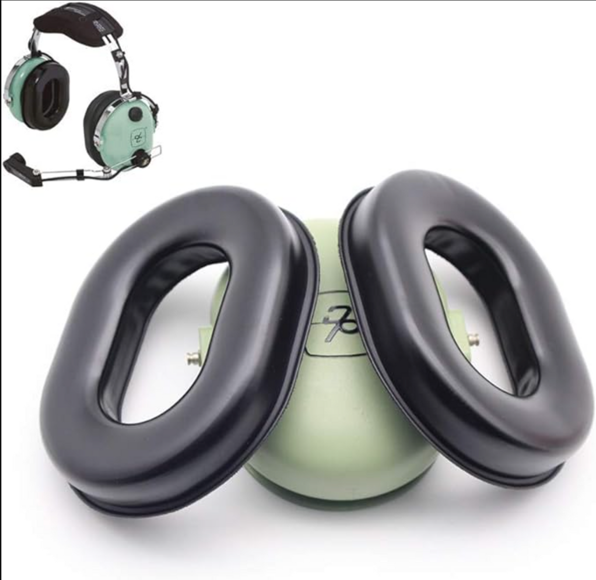 Almohadillas de gel para auriculares David Clark serie H10 - vista 3 - Aero Tienda