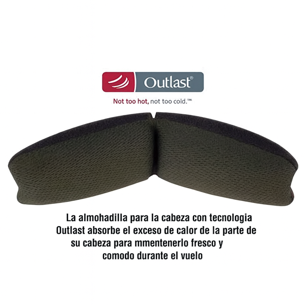 David Clark Pro-X2 Headset - vista 8 - Aero Tienda