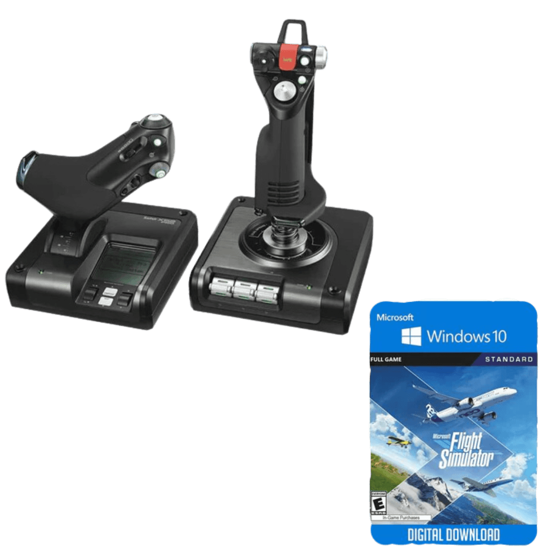 Simulador Logitech Saitek X52 Pro Flight Control System - Aero Tienda