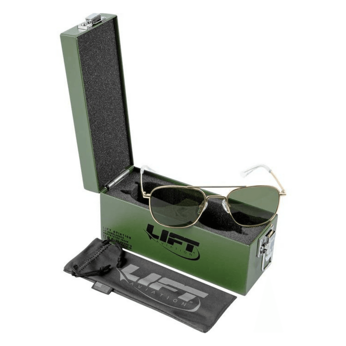 Gafas de Aviador Lift Aviation Tanium-avx - Aero Tienda