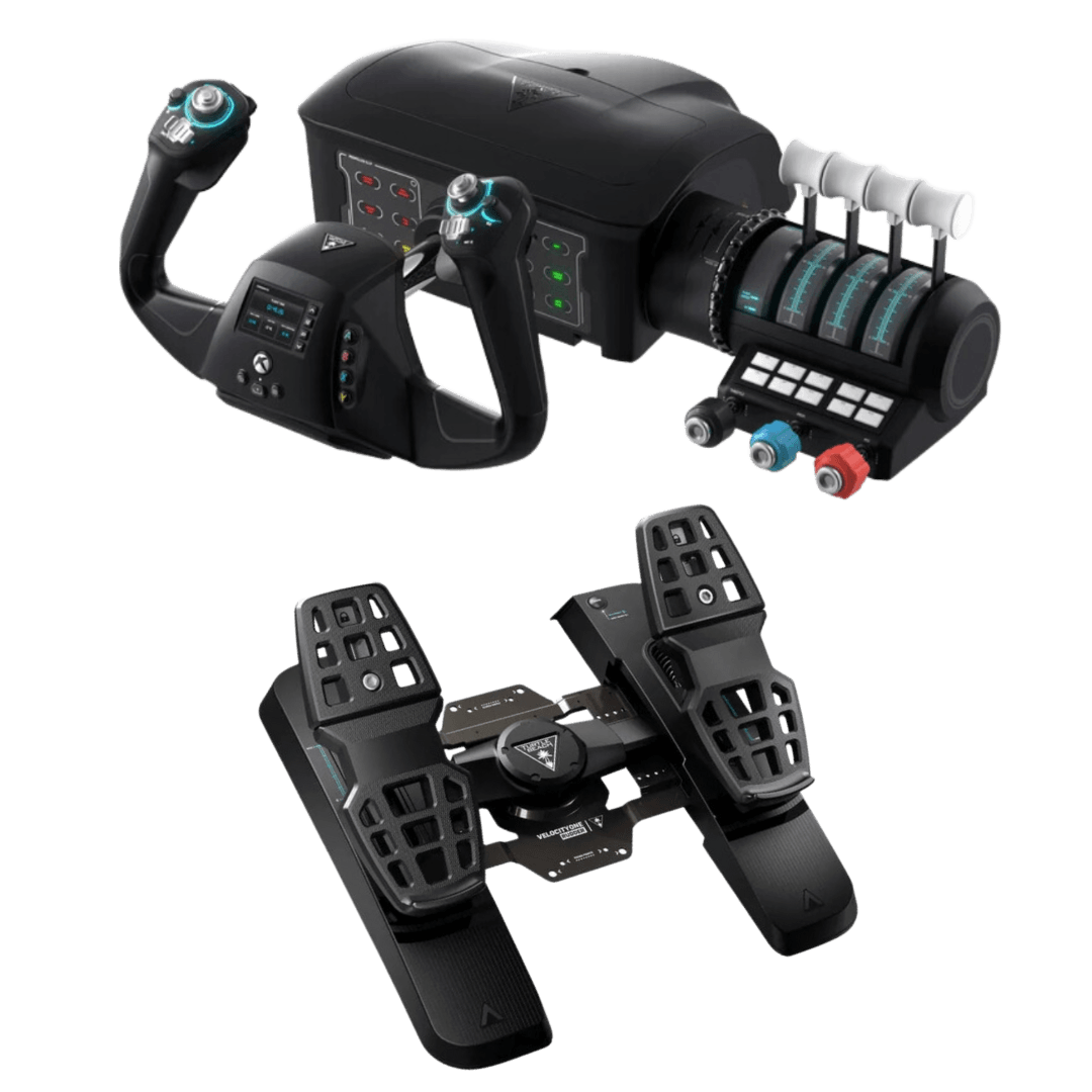 Simulador de Vuelo Turtle Beach Velocity One 3 en 1 - Aero Tienda