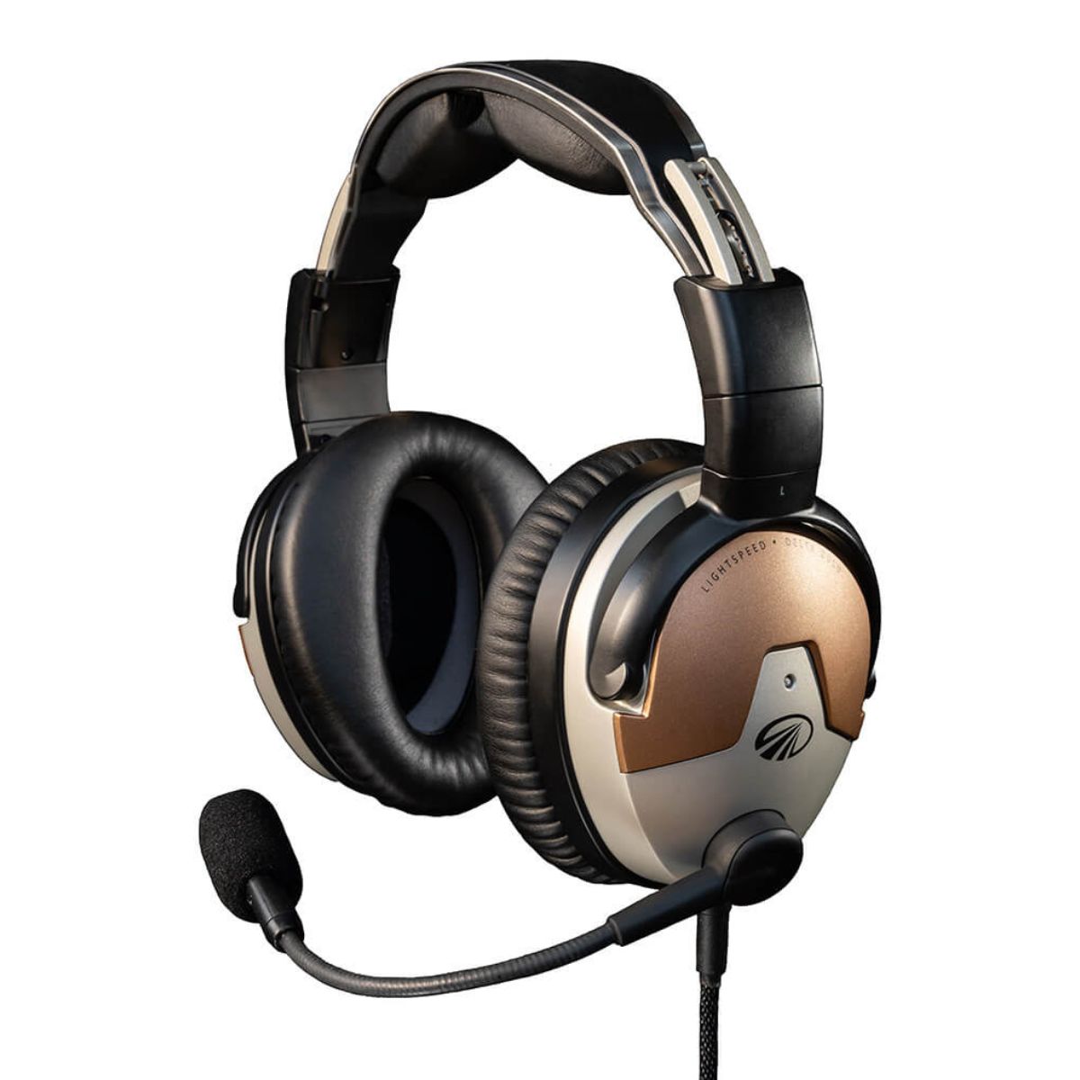 Lightspeed Delta Zulu Pilot Headset - vista 2 - Aero Tienda