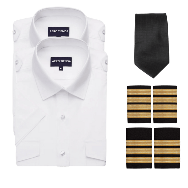 Uniforme Para Piloto Aviador Completo - Aero Tienda