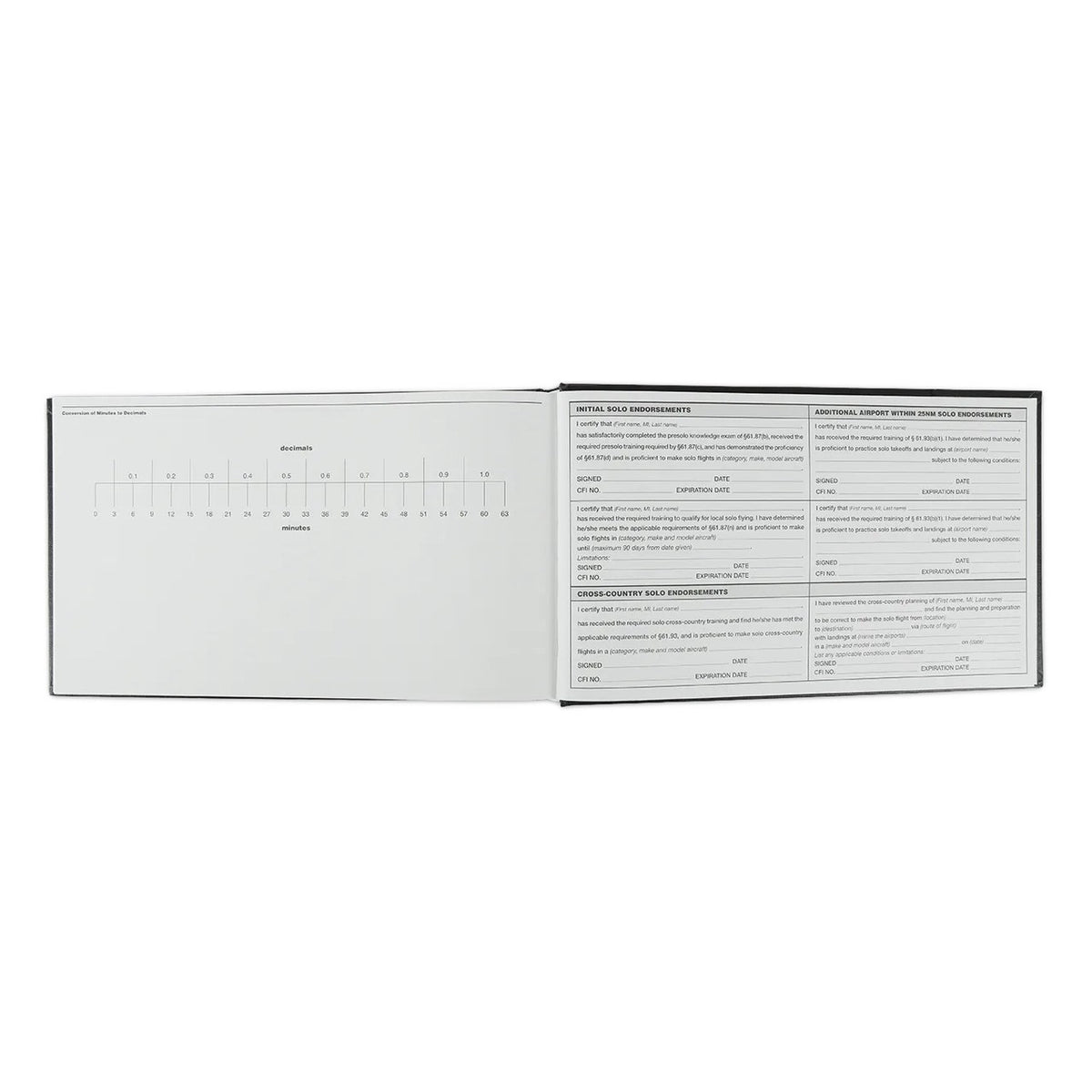 ASA SP-6 Pilot Master Log – vista 3