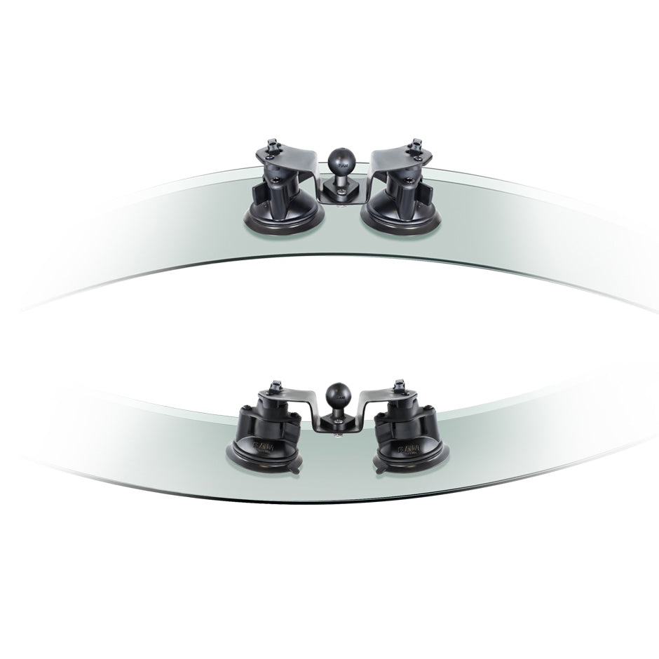 Base RAM de Doble Ventosa Pivotante con Bola de 1" (RAM-B-189B-PIV1U) - vista 3 - Aero Tienda