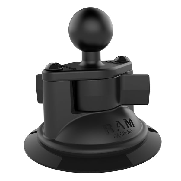 Base RAM de Ventosa Twist-Lock 3.3" con Bola de 1" (RAM-B-224-1U) - Aero Tienda